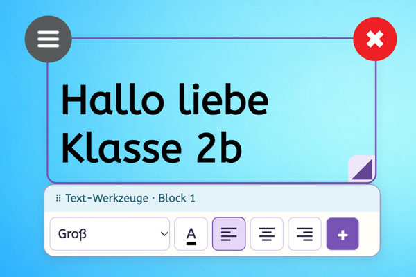 Textblock – Vorschau